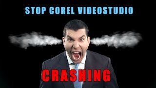 5 TIPS to stop Corel Videostudio from freezing [upl. by Aiuqal]