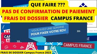 Prendre un rendezvous Campus France 2023 Entretien [upl. by Ayhdnas201]