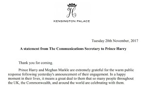 Kensington Palace proving their involvement [upl. by Compton522]