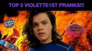 Top 5 Best Violette1st pranks [upl. by Clementas]