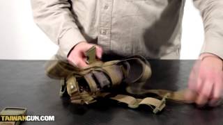 Universal Tactical Drop Leg Holster Tornado Type  Airsoft Manuals [upl. by Kliber]