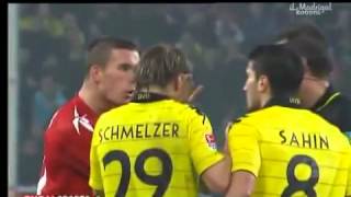 Podolski VS Nuri Sahin [upl. by Shapiro278]