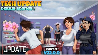 Summertime Saga v2200 Updates🔥TechUpdate Part4 Upcoming Debbie Update starsip gamer News [upl. by Noelc]