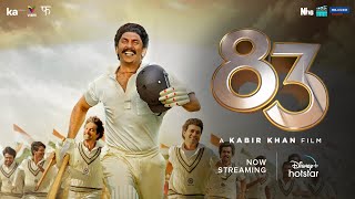 83  Official Trailer  Ranveer Singh  Kabir Khan  Now Streaming  DisneyPlus Hotstar [upl. by Agnizn733]