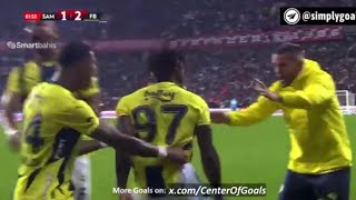 Allan SaintMaximin Goal Samsunspor Vs Fenerbahçe 12 All Goals Analysis amp Extended Highlights [upl. by Nnaihs]