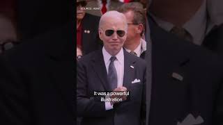 Biden marks DDay Anniversary in France [upl. by Sarchet472]