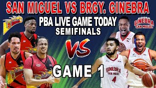 BRGY GINEBRA vs SAN MIGUEL GAME 1 Semifinals  Live Full Game Today  October 9 2024  2k24 [upl. by Pages]