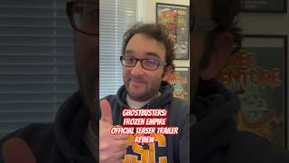 GHOSTBUSTERS FROZEN EMPIRE Official Teaser Trailer Review Ghostbusters PaulRudd YTShorts [upl. by Filmore]