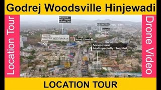 Godrej Woodsville  Actual Location Tour  Godrej Hinjewadi Project [upl. by Aremat]