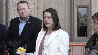 Michelle Wilkins Speaks after Dynel Lane Guilty Verdict in Fetal Abduction Trial in Boulder [upl. by Raseta]