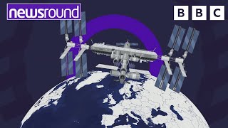 Whats it like living on the space station  Newsround [upl. by Benoite]