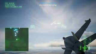 Ace Combat 7 PC  Mission Stonehenge Defensive [upl. by Tatiana]