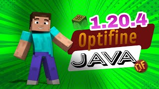 How download optifine 1204 minecraft java pojavlauncher [upl. by Darce]