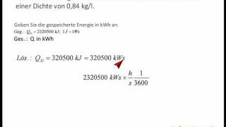 Kraftstoffverbrauch und spezifischer Heizwert [upl. by Edithe11]