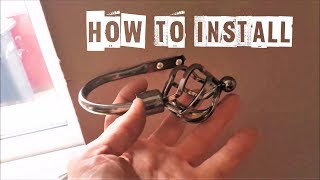 How To Install Curtain Tie Back Hooks [upl. by Noillid]