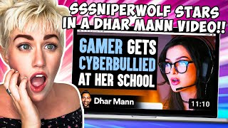 SSSniperWolf BULLIED LIVESTRAMING DharMann REACTION With thatgirlmair [upl. by Luisa]