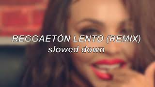 CNCO Little Mix  Reggaetón Lento Remix  Slowed Down [upl. by Audley]