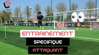 Entrainement SPÉCIFIQUE ATTAQUANT 5 Exercices pour améliorer sa Finition devant le but 🎯 [upl. by Tekla60]