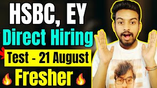 HSBC Direct Test Hiring  OFF Campus Drive For 2025 2024 2023 Batch  Fresher Jobs  Kn Academy [upl. by Sorodoeht]