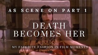 As Scene On Part 1 Death Becomes Her 1992  Lisle von Rhuman Iconic Necklace Top amp Skirt [upl. by Kane]