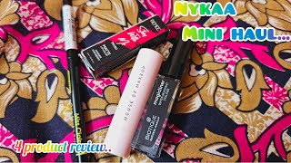 Nykaa Mini haul papomaaa🤩✨️ [upl. by Wonacott956]