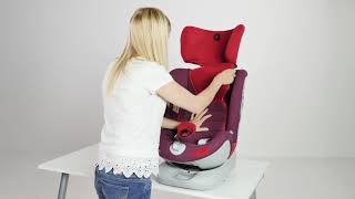 Apramo All Stage child car seat  Instructions [upl. by Arahsal]