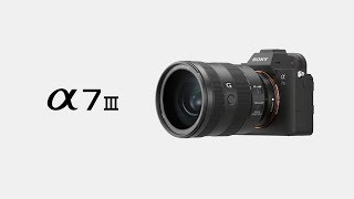 Product Feature  Alpha 7 III  Sony  α [upl. by Kalie]