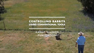 Rabbit warren fumigation [upl. by Chadd]