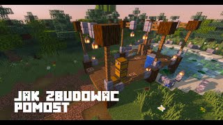 MINECRAFT  Jak Zbudować POMOST [upl. by Nauqyaj]