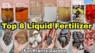 Top 8 Liquid Fertilizer for your Plants  Garden [upl. by Quintessa938]