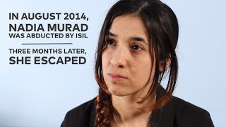 Nadia Murad talks about her escape from ISIL [upl. by Bing]