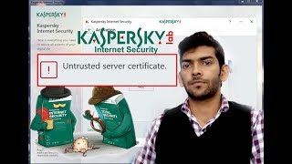 Fix KAspersky Activation Error Untrusted server certificate [upl. by Janus]