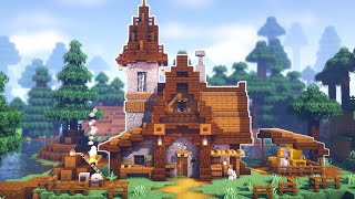 Minecraft  How to Build a Medieval House [upl. by Akir]