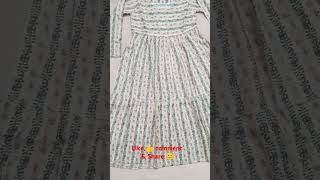 Short Kurti  Cutting amp Stitching dress ytshorts youtubeshorts kurti design [upl. by Francesco]