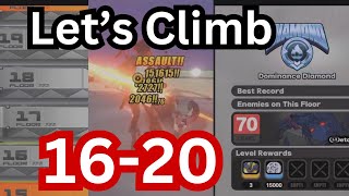 Battle tower Lets Climb series floors 1620 Doppelganger Jane boss Zenless zone zero [upl. by Eddana]