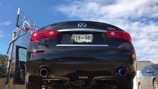 2015 infiniti Q50 37 with muffler delete [upl. by Peppy]