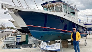 £170000 Yacht Tour  2018 Nordstar 28 Patrol [upl. by Padraic]