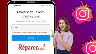 Pourquoi mon Instagram affiche « Veuillez patienter quelques minutes » [upl. by Raynard]