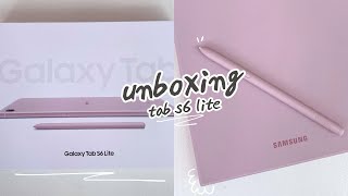 Unboxing Samsung Tab S6 Lite 2024  elimes daily [upl. by Marinna276]