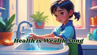 Health is Wealth Song  ChildrensSong  HealthyKids [upl. by Morrell]