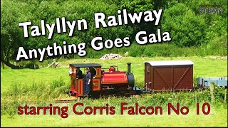 Talyllyn Railway Anything Goes starring Corris Rly Falcon No 10 [upl. by Rodavlas]