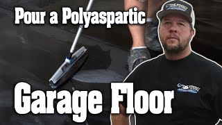 DIY Metallic Garage Floor Complete Guide to Using Polyaspartic Resins [upl. by Aldercy]