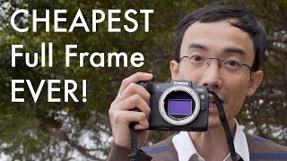 Cheapest Full Frame Camera Ever Canon RP Handson [upl. by Ahseenyt]