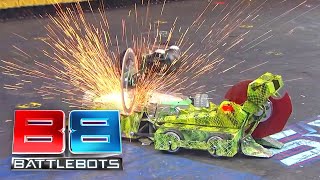 BattleBots Fight of the Week Emulsifier vs Fusion  from World Championship VII [upl. by Lanna]