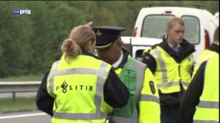 Afgesloten deel A1 vrijgegeven na ongelukken [upl. by Fadiman]