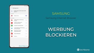 Werbung blockieren  Samsung Internet [upl. by Anabella]