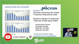 Cijfers Micron verrassen ASML ASM en BESI omhoog [upl. by Eirene264]