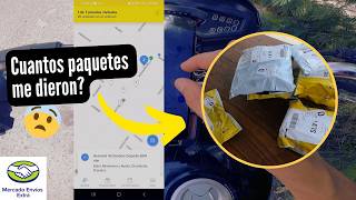 📦 Primer Recorrido en MOTO de Mercado Envíos Extra 🏍️💸 [upl. by Sert]