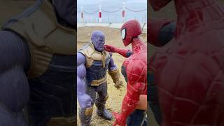 Thanos vs Superheroes  Marvel Toys [upl. by Ynaffyt313]