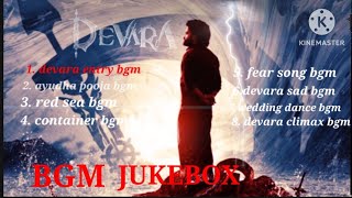 Devara Bgm Jukebox  NTR  Koratala Shiva  Anirudh Musical  Original Audio [upl. by Dranel]